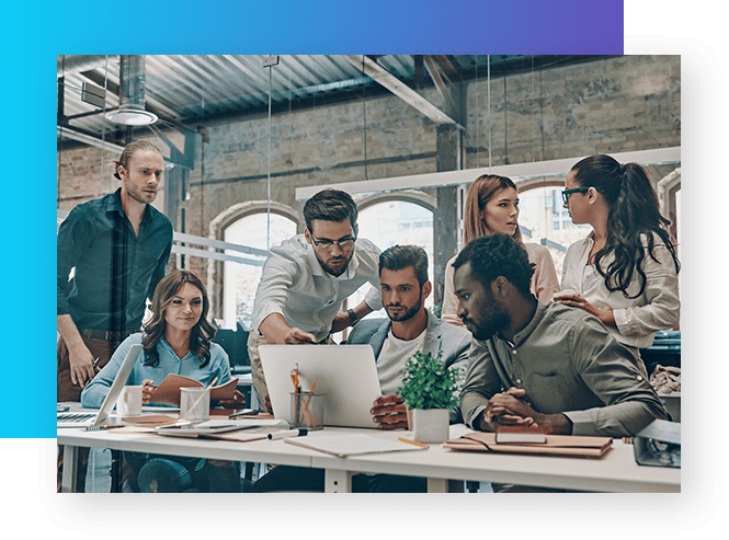 Digital transformation illustration